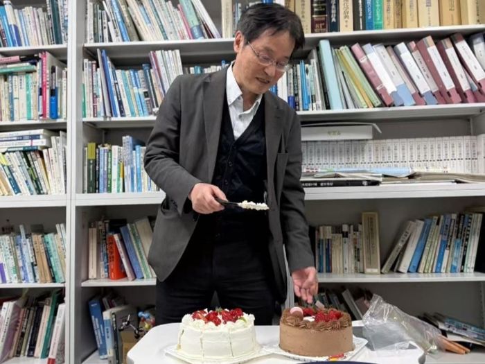 佐藤先生お誕生会